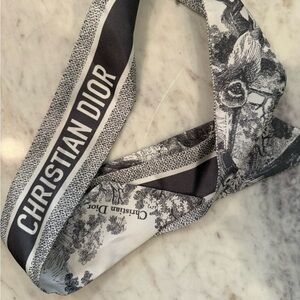 Christian Dior Toile de Jouy Sauvage Mitzah Scarf